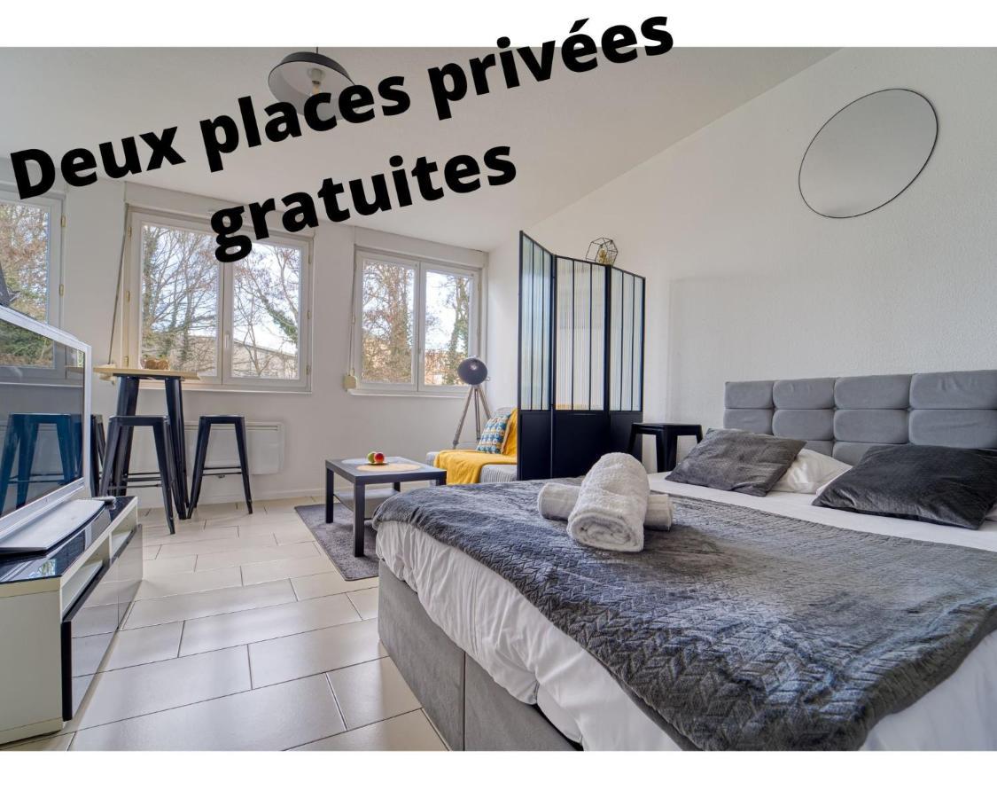Le Muse Quartier Ville Proche Transport Parking Prive Un-Sejour-A-Part Metz Ngoại thất bức ảnh